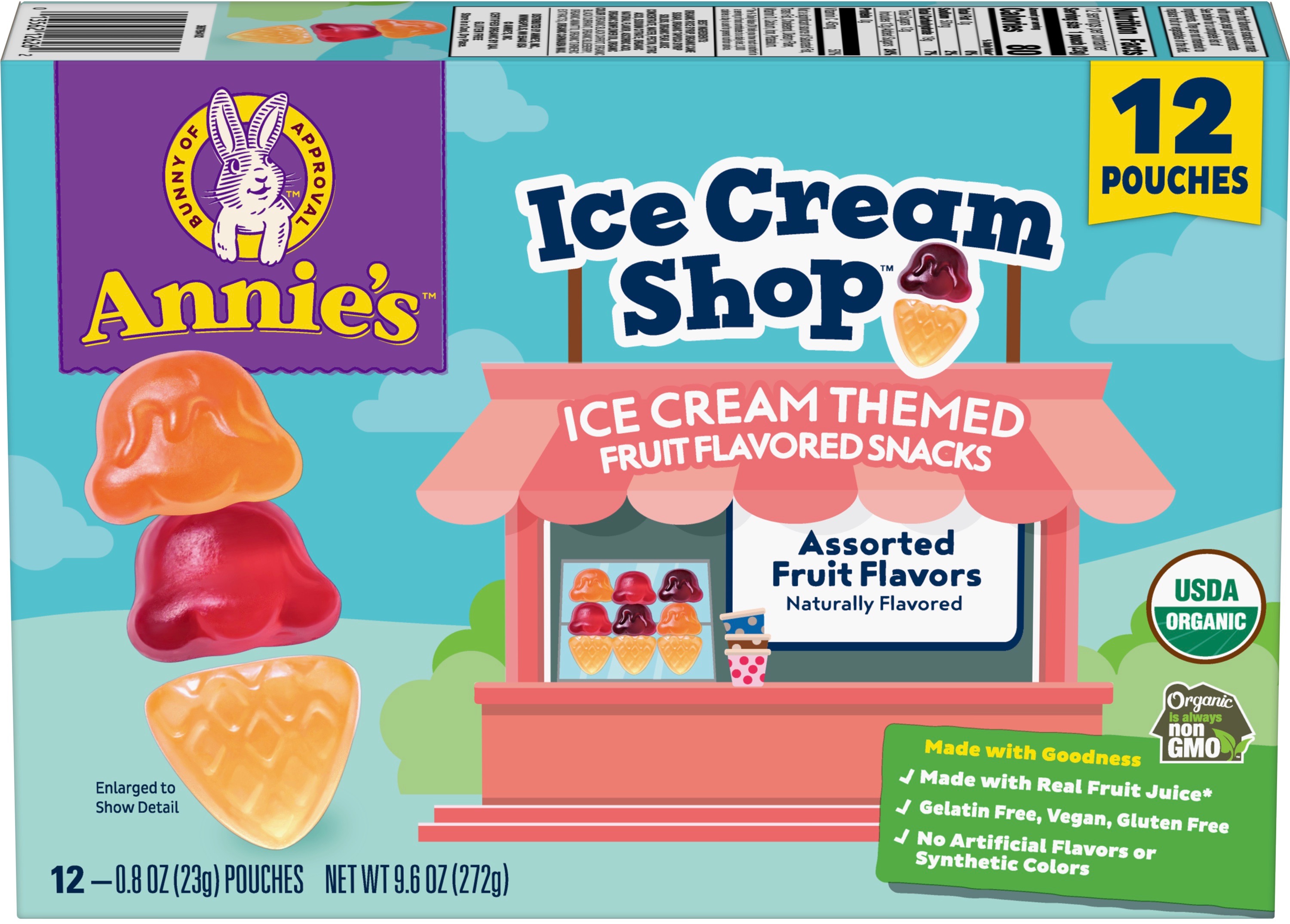 Annies Ice Cream Shop Fruit Snacks